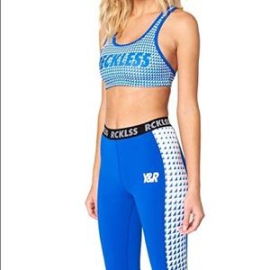 Young & Reckless Blue Leggings
